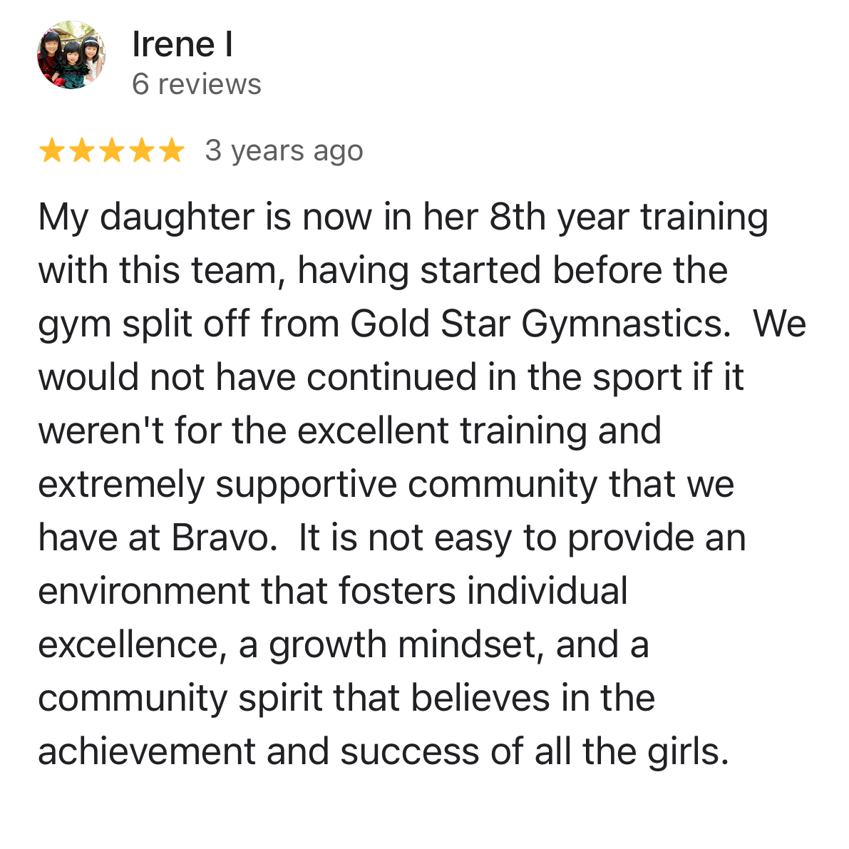Bravo Gymnastics Review 4
