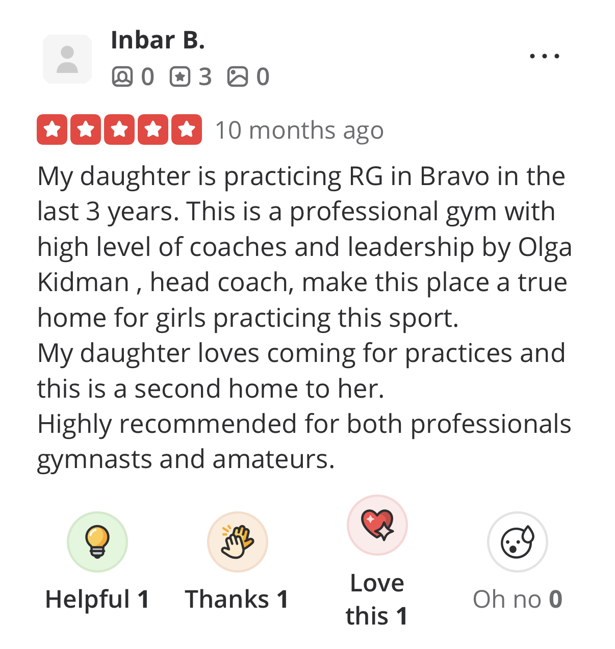 Bravo Gymnastics Review 8